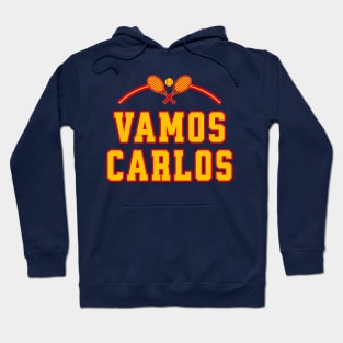 Vamos Carlos Tennis Fan Hoodie